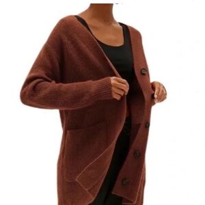 Everlane alpaca oversized cardigan